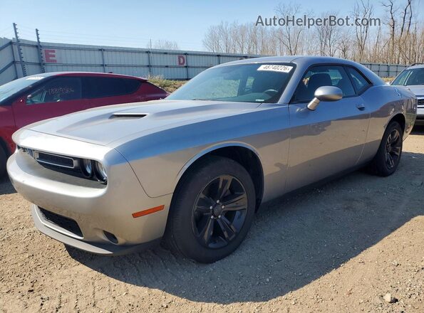 2C3CDZAG6JH302783 2018 DODGE CHALLENGER Silver Передня ліва чверть