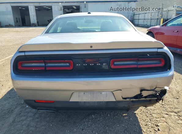 2C3CDZAG6JH302783 2018 DODGE CHALLENGER Silver Вид ззаду