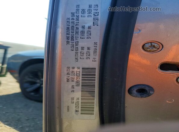 2C3CDZAG6JH302783 2018 DODGE CHALLENGER Silver Вид підкапотного простору