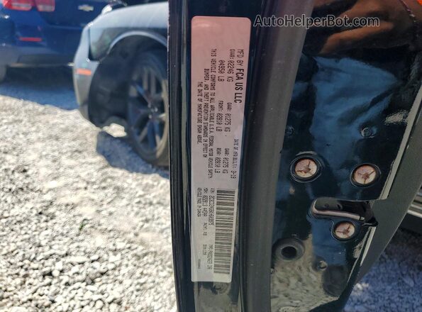 2C3CDZAG6KH603975 2019 DODGE CHALLENGER Black Vista del compartimento del motor