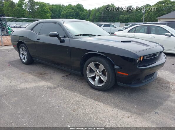 2C3CDZAG6KH677400 2019 DODGE CHALLENGER Черный Передняя правая четверть