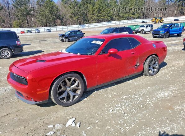 2C3CDZAG7GH349815 2016 DODGE CHALLENGER Красный Передняя левая четверть