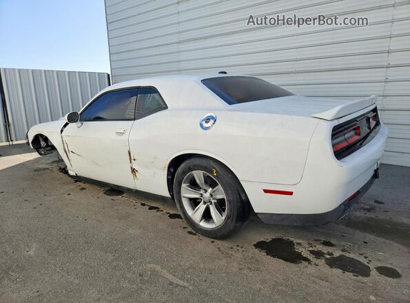 2C3CDZAG7JH245722 2018 DODGE CHALLENGER Белый Задняя левая четверть
