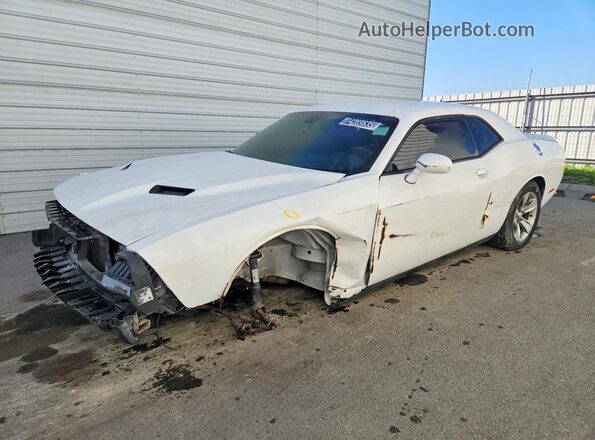 2C3CDZAG7JH245722 2018 DODGE CHALLENGER Белый Передняя левая четверть