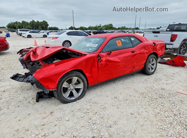 2C3CDZAG7KH560571 2019 DODGE CHALLENGER Красный Передняя левая четверть