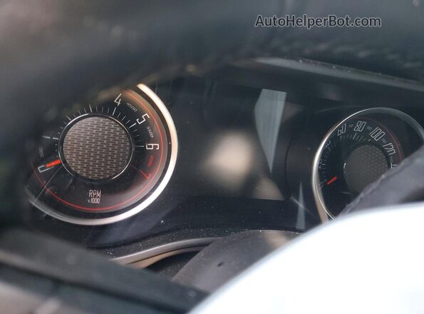 2C3CDZAG7KH602835 2019 DODGE CHALLENGER Gray Widok zestawu wskaźników