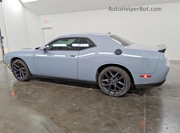 2C3CDZAG7MH599955 2021 DODGE CHALLENGER Серый Задняя левая четверть