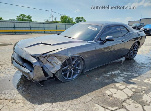 2C3CDZAG7PH586532 2023 DODGE CHALLENGER Угольный Передняя левая четверть