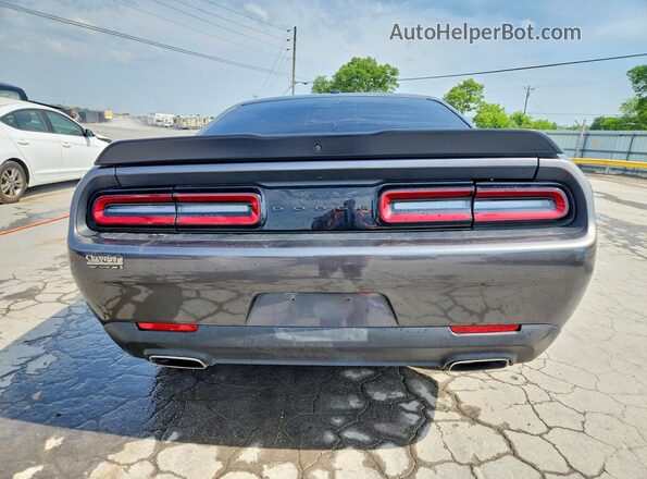 2C3CDZAG7PH586532 2023 DODGE CHALLENGER Угольный Вид сзади