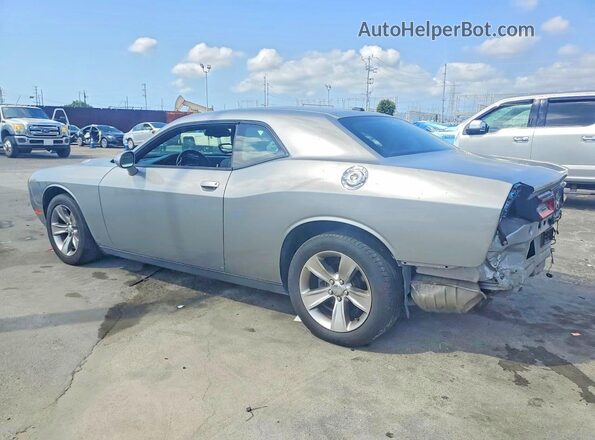 2C3CDZAG8GH201074 2016 DODGE CHALLENGER Серебряный Задняя левая четверть