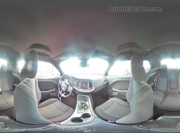 2C3CDZAG8GH201074 2016 DODGE CHALLENGER Серебряный Панорамный вид салона 360°