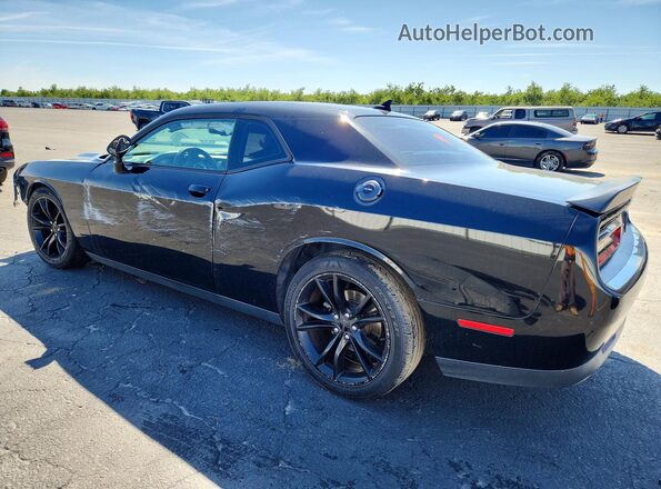 2C3CDZAG8GH264515 2016 DODGE CHALLENGER Black Tył lewy