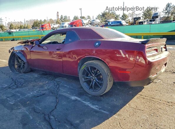 2C3CDZAG8HH592034 2017 DODGE CHALLENGER Темно-бордовый Задняя левая четверть