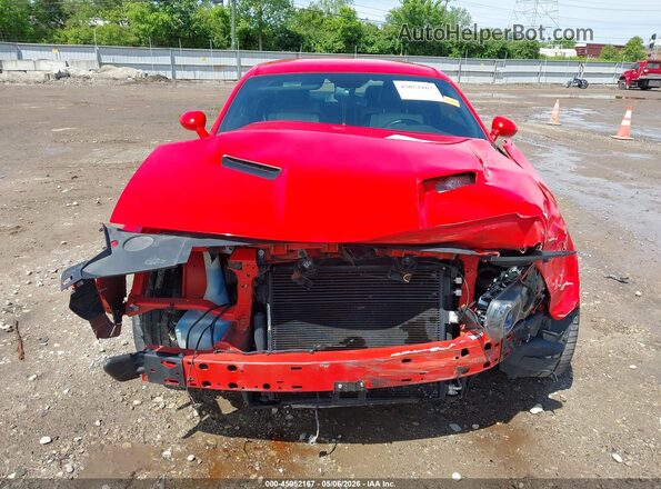 2C3CDZAG8HH640325 2017 DODGE CHALLENGER Оранжевый Вид задней части салона