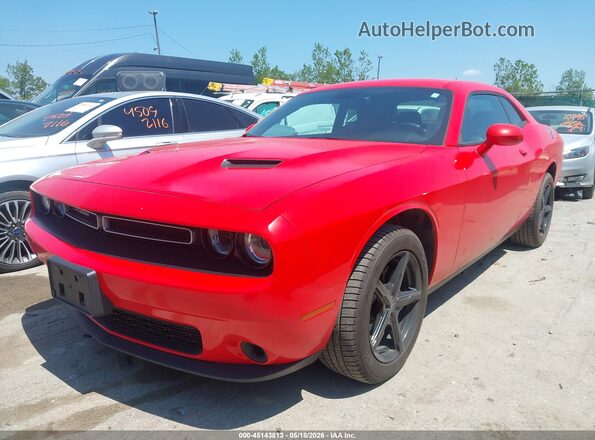 2C3CDZAG9GH306898 2016 DODGE CHALLENGER Оранжевый Передняя левая четверть
