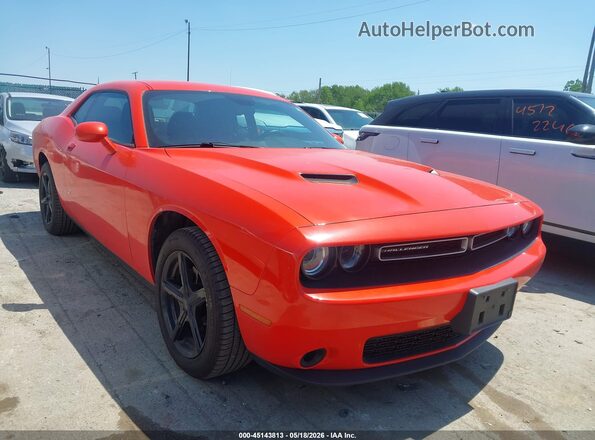 2C3CDZAG9GH306898 2016 DODGE CHALLENGER Оранжевый Передняя правая четверть