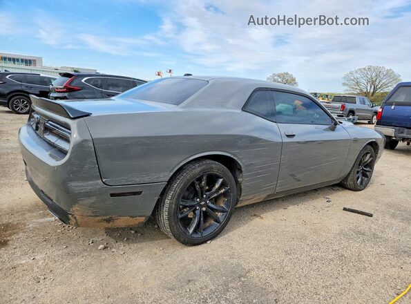 2C3CDZAG9JH287986 2018 DODGE CHALLENGER Серый Задняя правая четверть