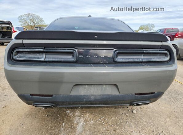 2C3CDZAG9JH287986 2018 DODGE CHALLENGER Серый Вид сзади