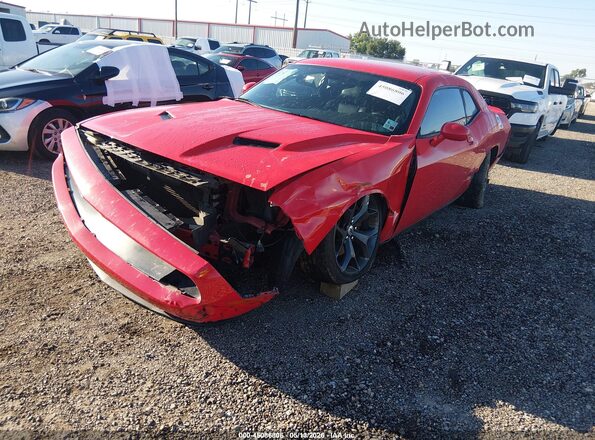 2C3CDZAG9KH731580 2019 DODGE CHALLENGER Красный Передняя левая четверть