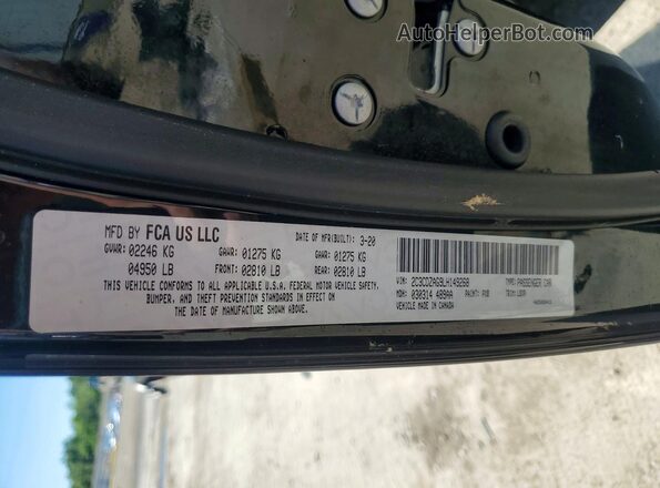 2C3CDZAG9LH149268 2020 DODGE CHALLENGER Black Engine compartment view
