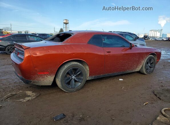 2C3CDZAG9LH219271 2020 DODGE CHALLENGER Оранжевый Задняя правая четверть
