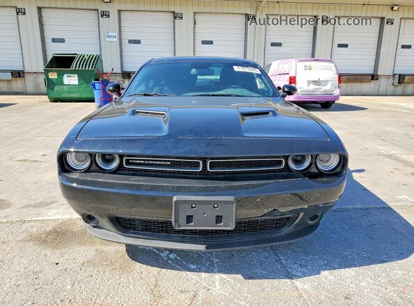 2C3CDZAG9PH602505 2023 DODGE CHALLENGER Черный Вид спереди