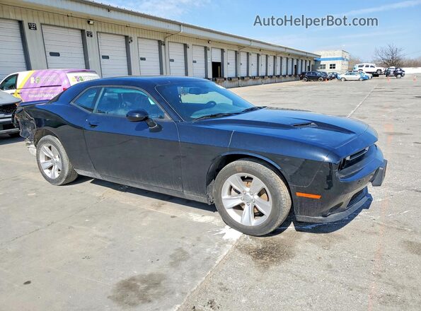 2C3CDZAG9PH602505 2023 DODGE CHALLENGER Черный Передняя правая четверть