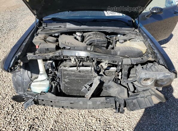 2C3CDZAGXGH306506 2016 DODGE CHALLENGER Черный Вид задней части салона