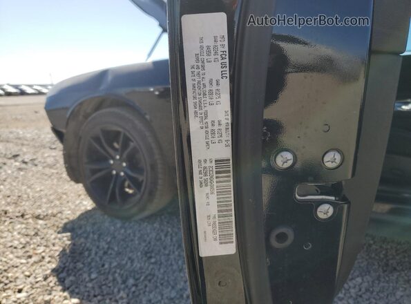 2C3CDZAGXGH306506 2016 DODGE CHALLENGER Черный Вид наклейки с VIN-кодом