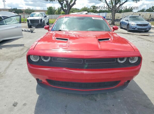 2C3CDZAGXHH665694 2017 DODGE CHALLENGER Красный Вид спереди
