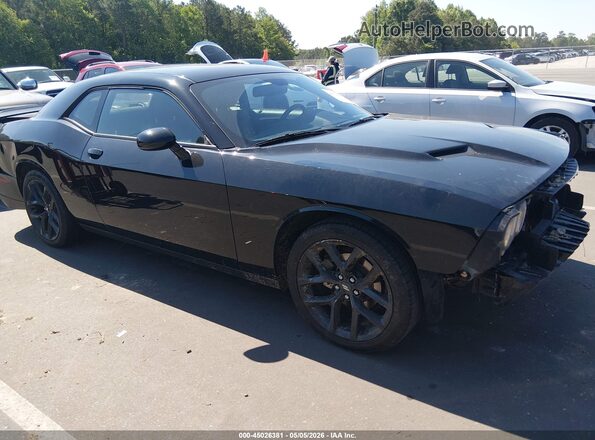 2C3CDZAGXLH113217 2020 DODGE CHALLENGER Черный Передняя правая четверть