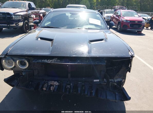 2C3CDZAGXLH113217 2020 DODGE CHALLENGER Черный Вид задней части салона