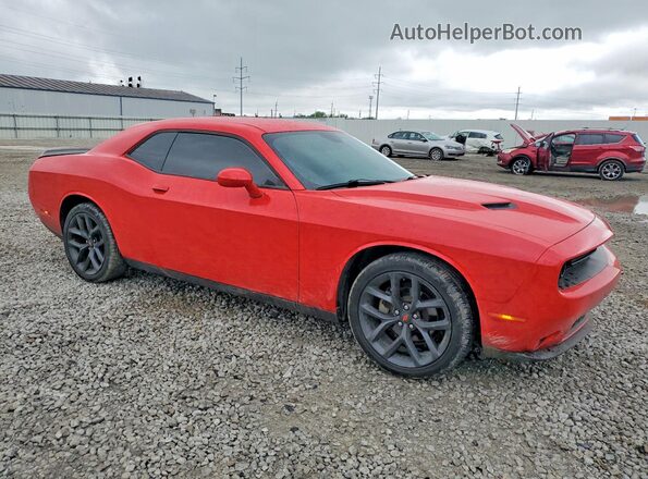 2C3CDZAGXMH586861 2021 DODGE CHALLENGER Красный Передняя правая четверть