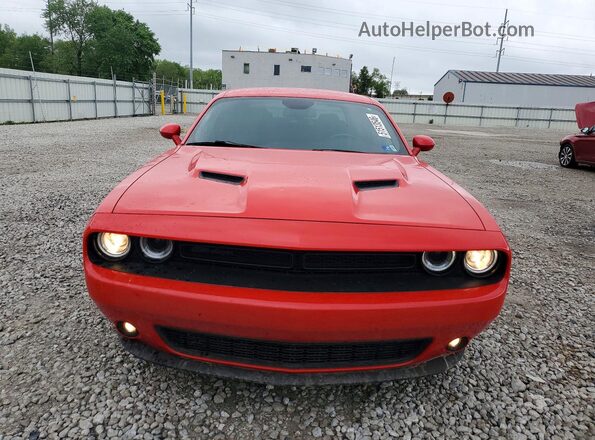 2C3CDZAGXMH586861 2021 DODGE CHALLENGER Красный Вид спереди