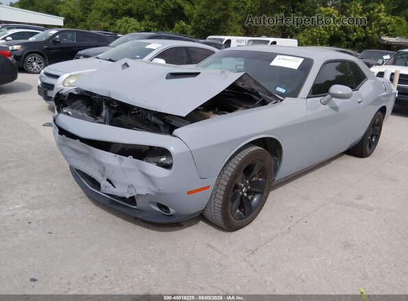 2C3CDZAGXNH165191 2022 DODGE CHALLENGER Серый Передняя левая четверть
