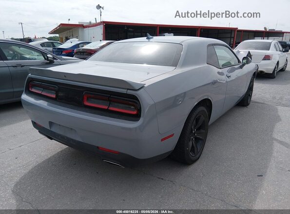 2C3CDZAGXNH165191 2022 DODGE CHALLENGER Серый Задняя правая четверть