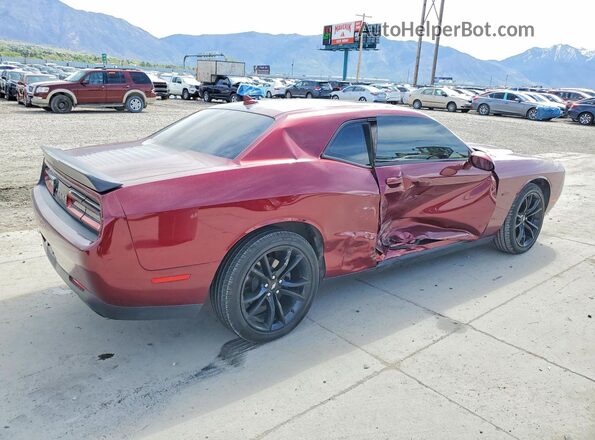 2C3CDZBT0HH648902 2017 DODGE CHALLENGER Темно-бордовый Задняя правая четверть