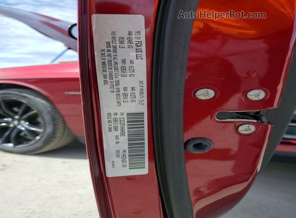 2C3CDZBT0HH648902 2017 DODGE CHALLENGER Темно-бордовый Вид подкапотного пространства