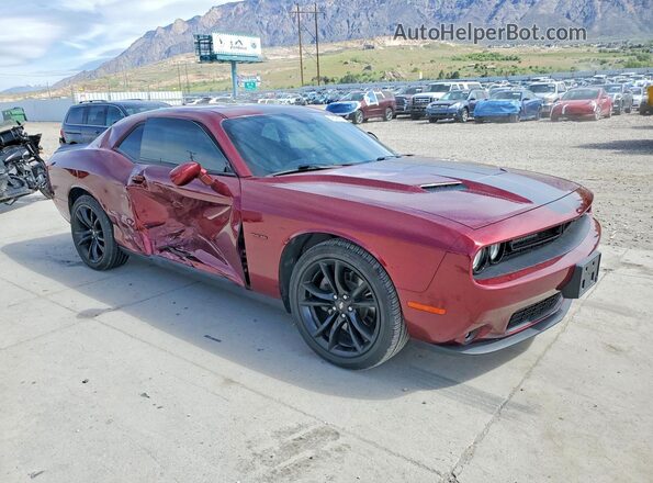 2C3CDZBT0HH648902 2017 DODGE CHALLENGER Темно-бордовый Передняя правая четверть