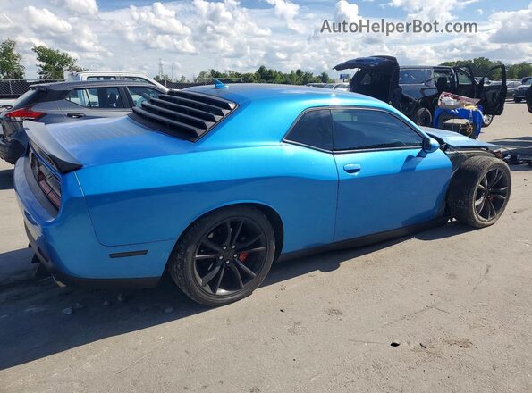 2C3CDZBT1GH232517 2016 DODGE CHALLENGER Синий Задняя правая четверть