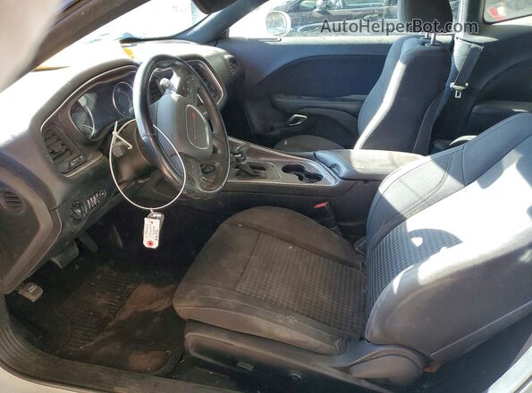 2C3CDZBT1HH594865 2017 DODGE CHALLENGER Белый Вид панели приборов