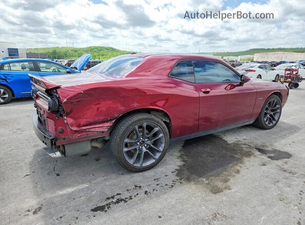 2C3CDZBT1JH168728 2018 DODGE CHALLENGER Maroon Rear right