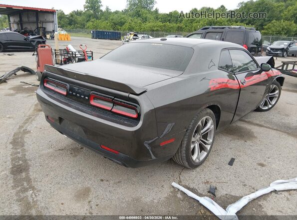 2C3CDZBT1MH505497 2021 DODGE CHALLENGER Серый Задняя правая четверть