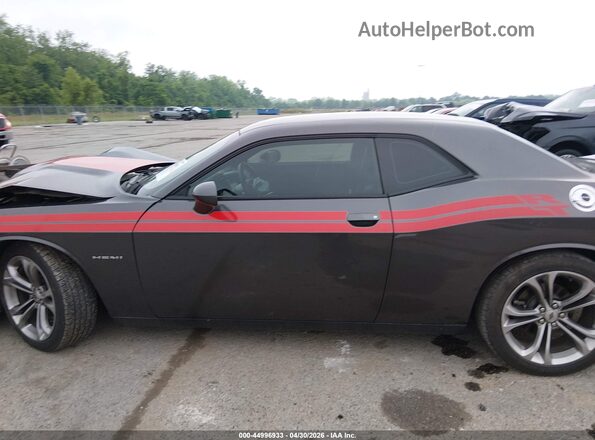 2C3CDZBT1MH505497 2021 DODGE CHALLENGER Серый Панорамный вид салона 360°