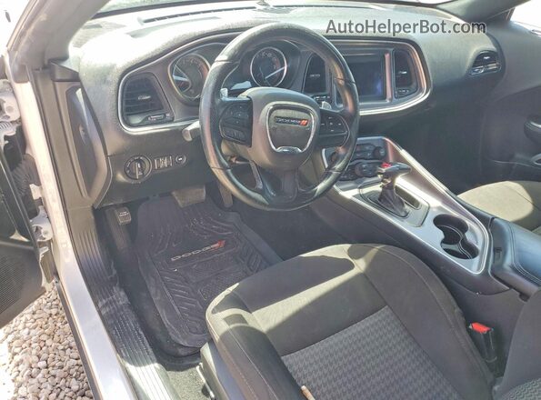 2C3CDZBT1MH526527 2021 DODGE CHALLENGER Белый Вид панели приборов