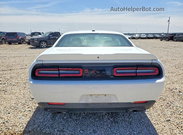 2C3CDZBT1MH526527 2021 DODGE CHALLENGER Белый Вид сзади