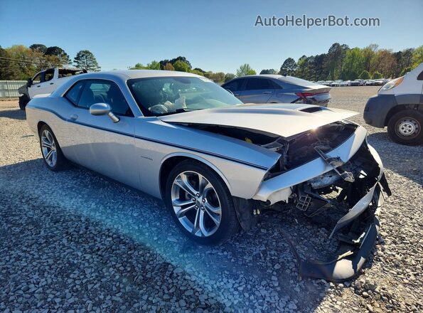 2C3CDZBT1MH546826 2021 DODGE CHALLENGER Серебряный Передняя правая четверть