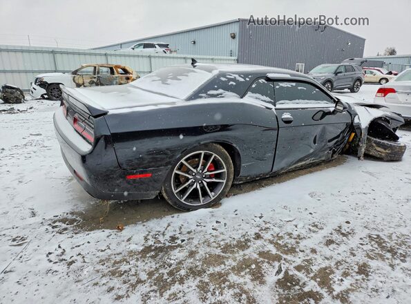 2C3CDZBT1NH223488 2022 DODGE CHALLENGER Черный Задняя правая четверть