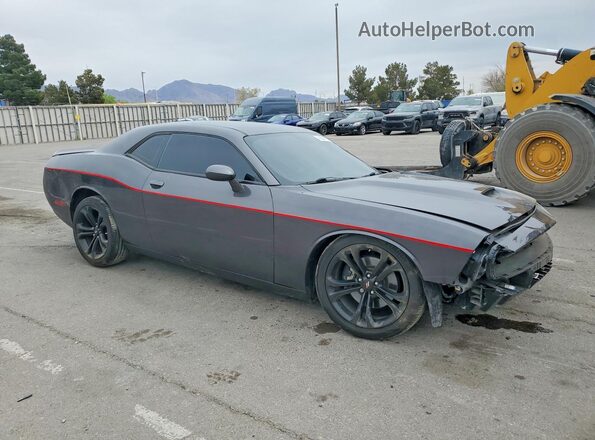 2C3CDZBT2LH118374 2020 DODGE CHALLENGER Черный Передняя правая четверть