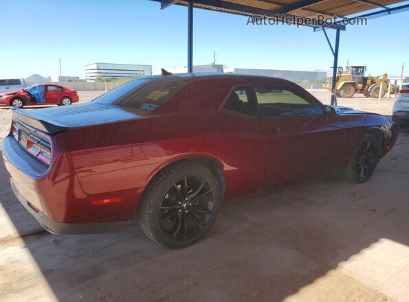2C3CDZBT3JH288627 2018 DODGE CHALLENGER Красный Задняя правая четверть